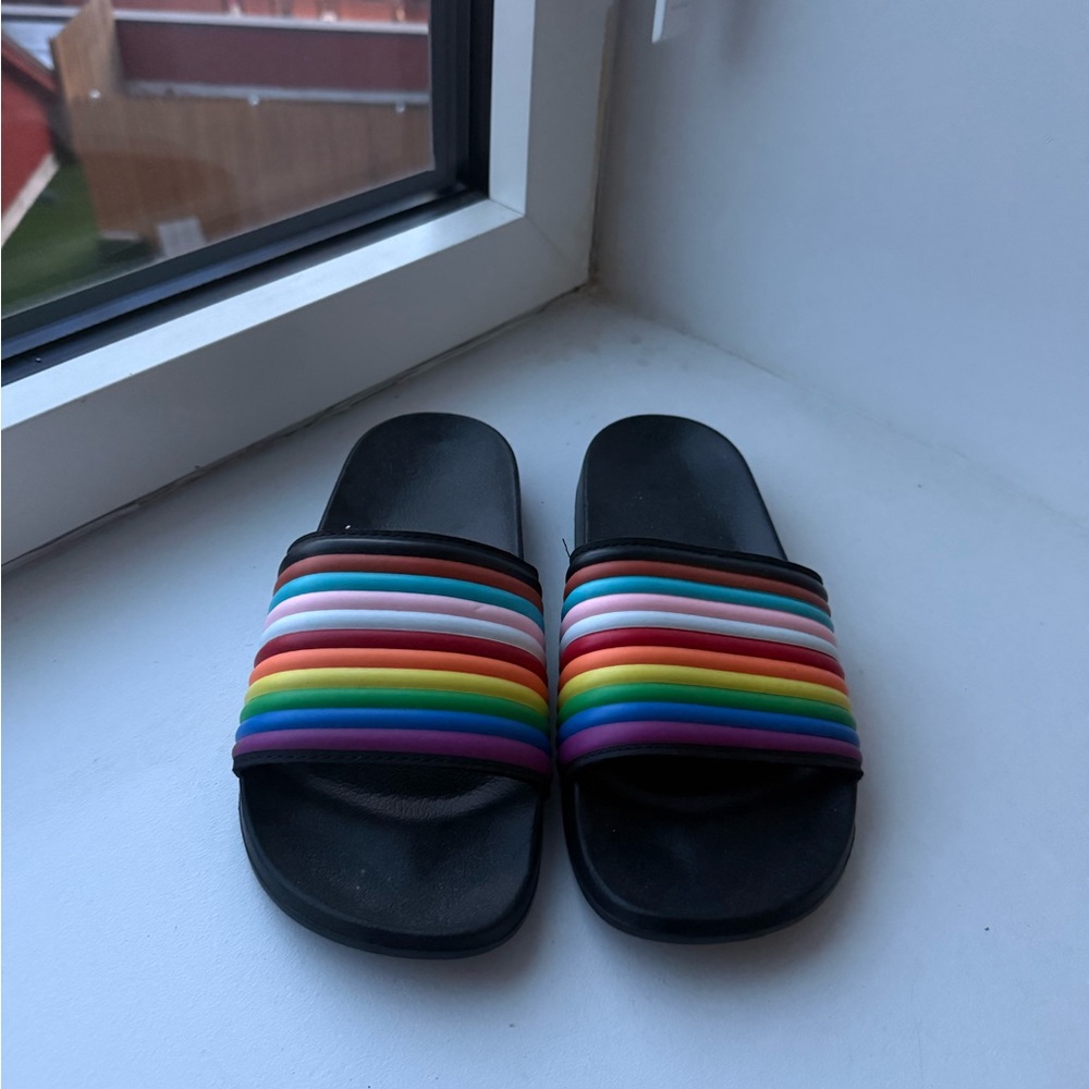 Target Pride Slide Sandals NEVER WORN
